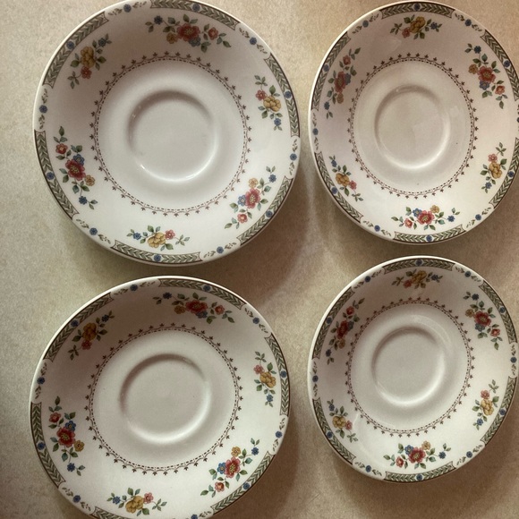 Royal Doulton Other - Royal Doulton Kingswood China 4 cup saucers.